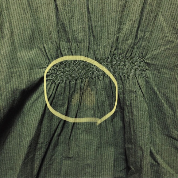 Olive green blouse - Picture 5 of 7